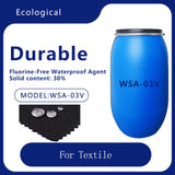 Chlorine NON pfcs water repellent is suitable for various textile